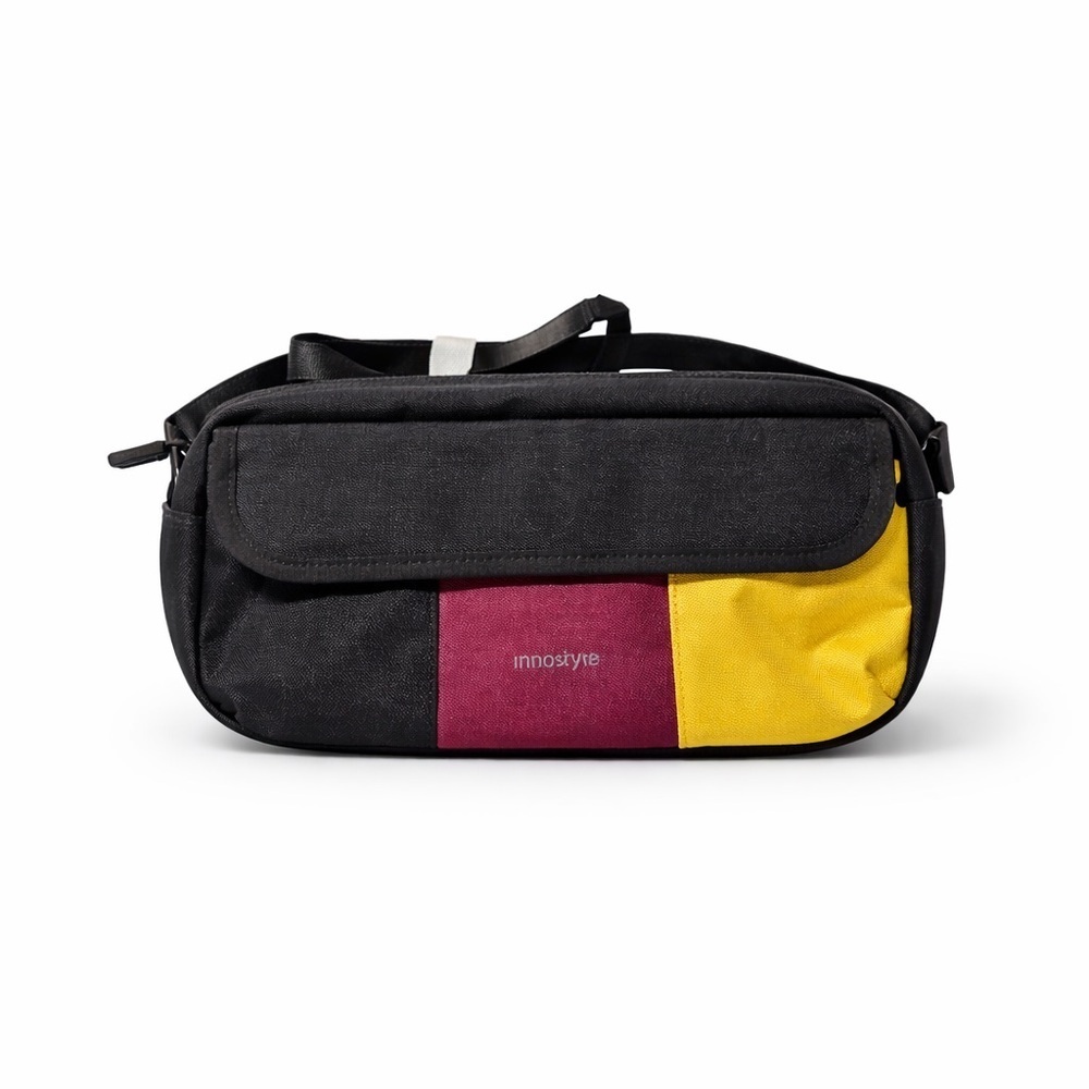Innostyle VersaSling Cross-Body Bag 3L Black Colorblock YKK Zippers